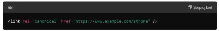  przykład strony kanonicznej 